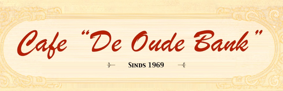 Logo Café De Oude Bank